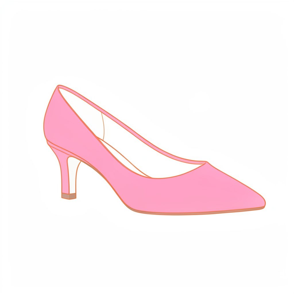 Fuchsia-farbene Tamaris Freesia Pumps mit Absatz, auf hellem Hintergrund